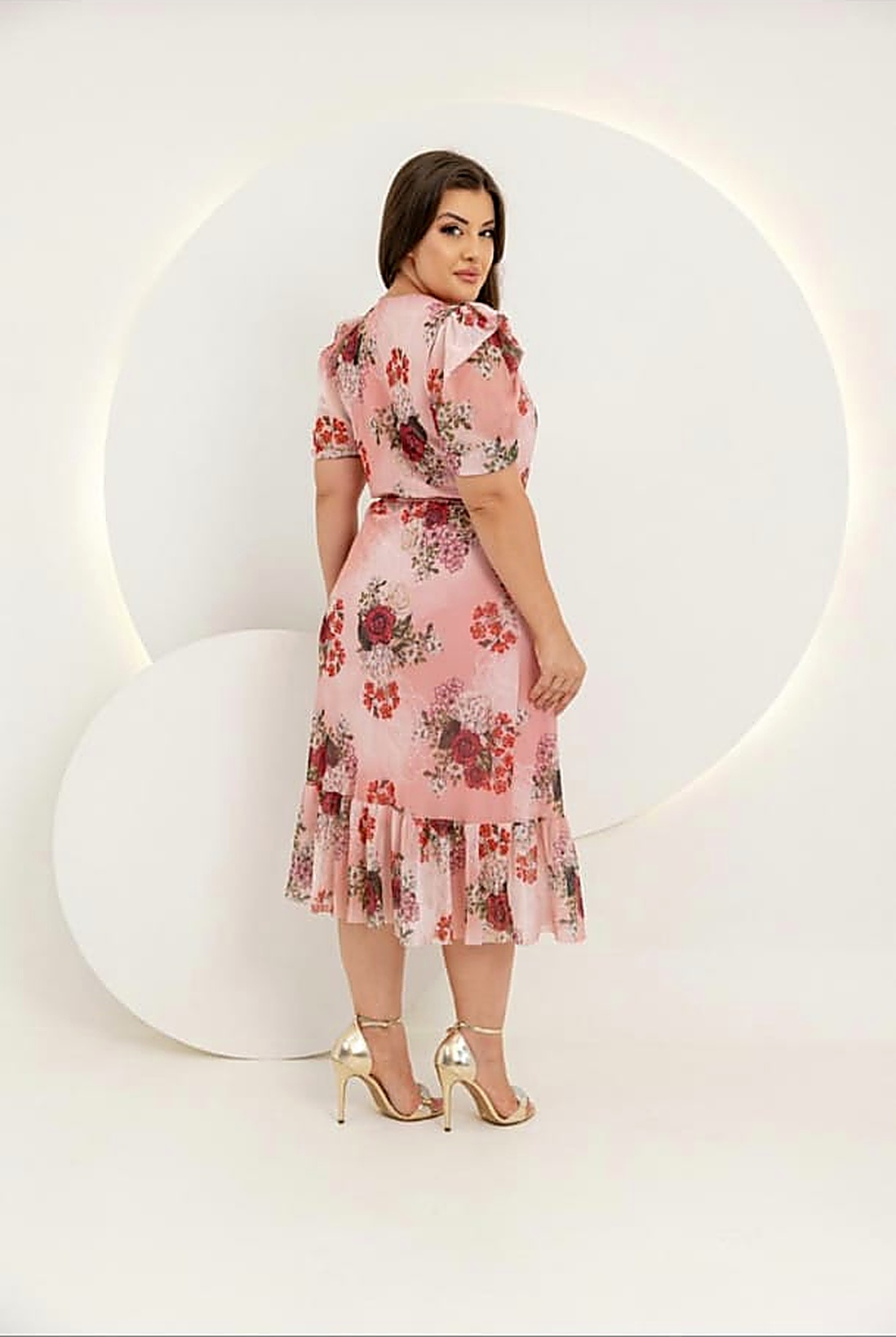 Vestido Ester Rosa Claro