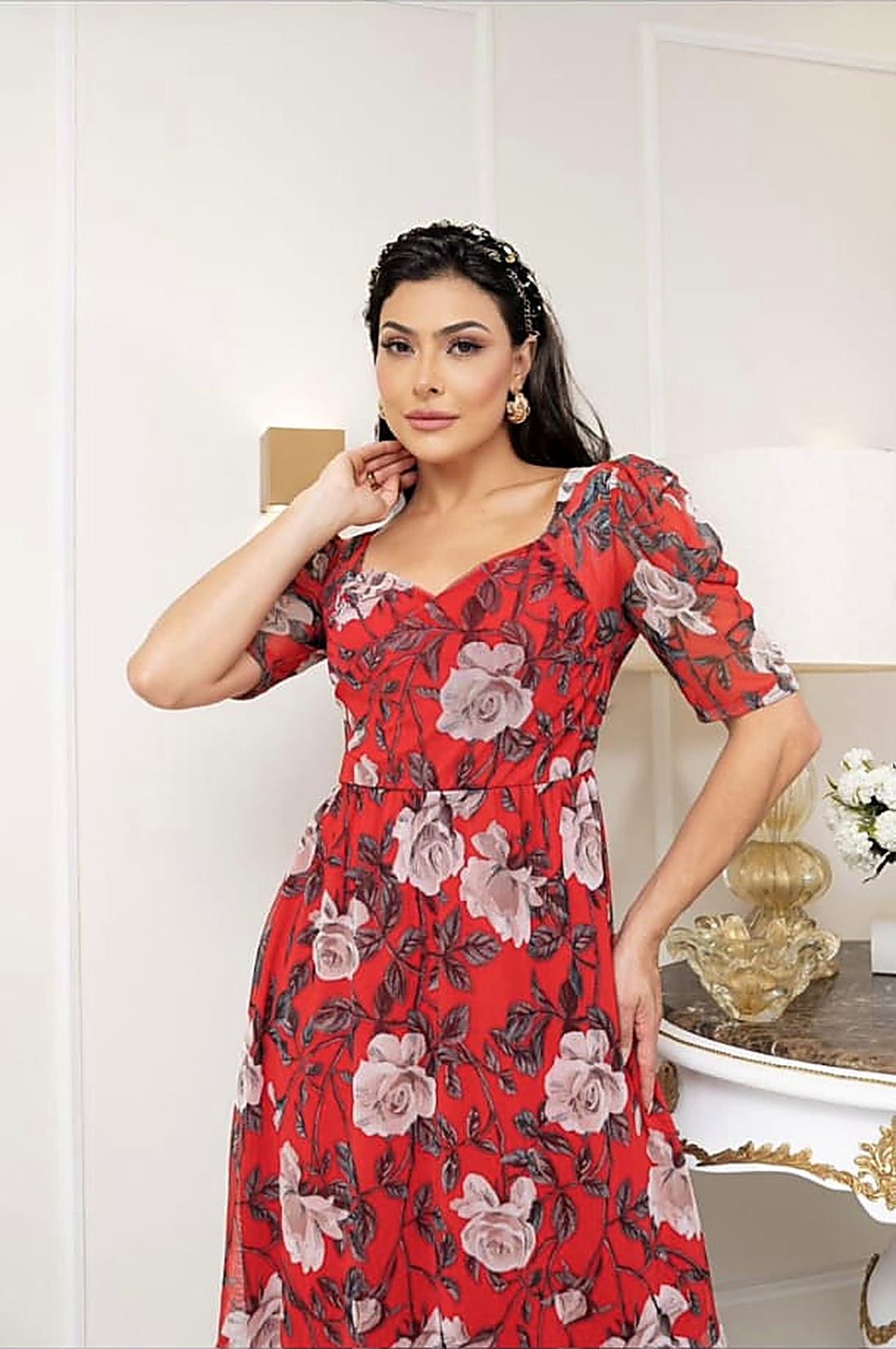 Vestido Malu Transpassado