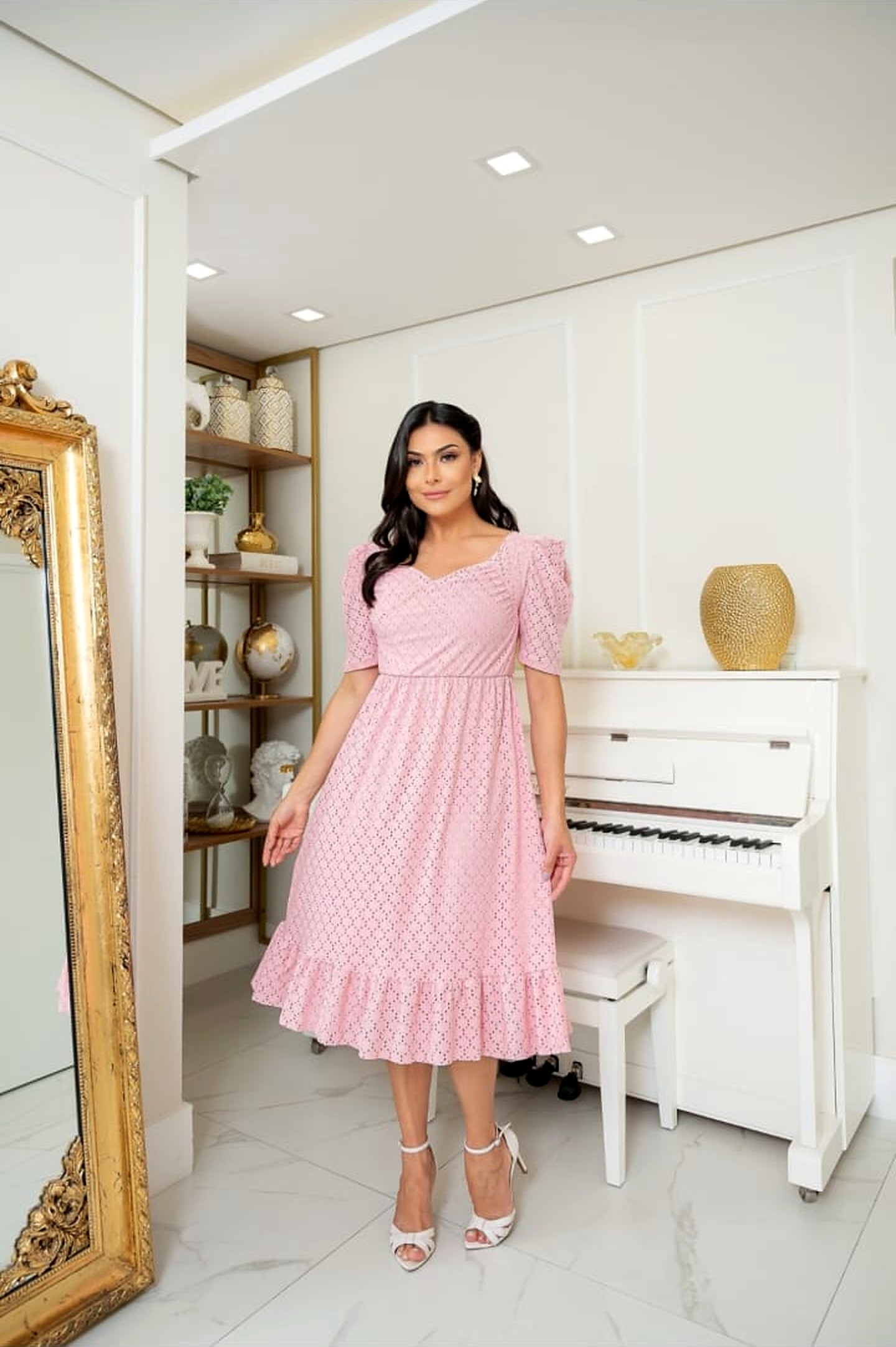 Vestido Midi Lese Malu